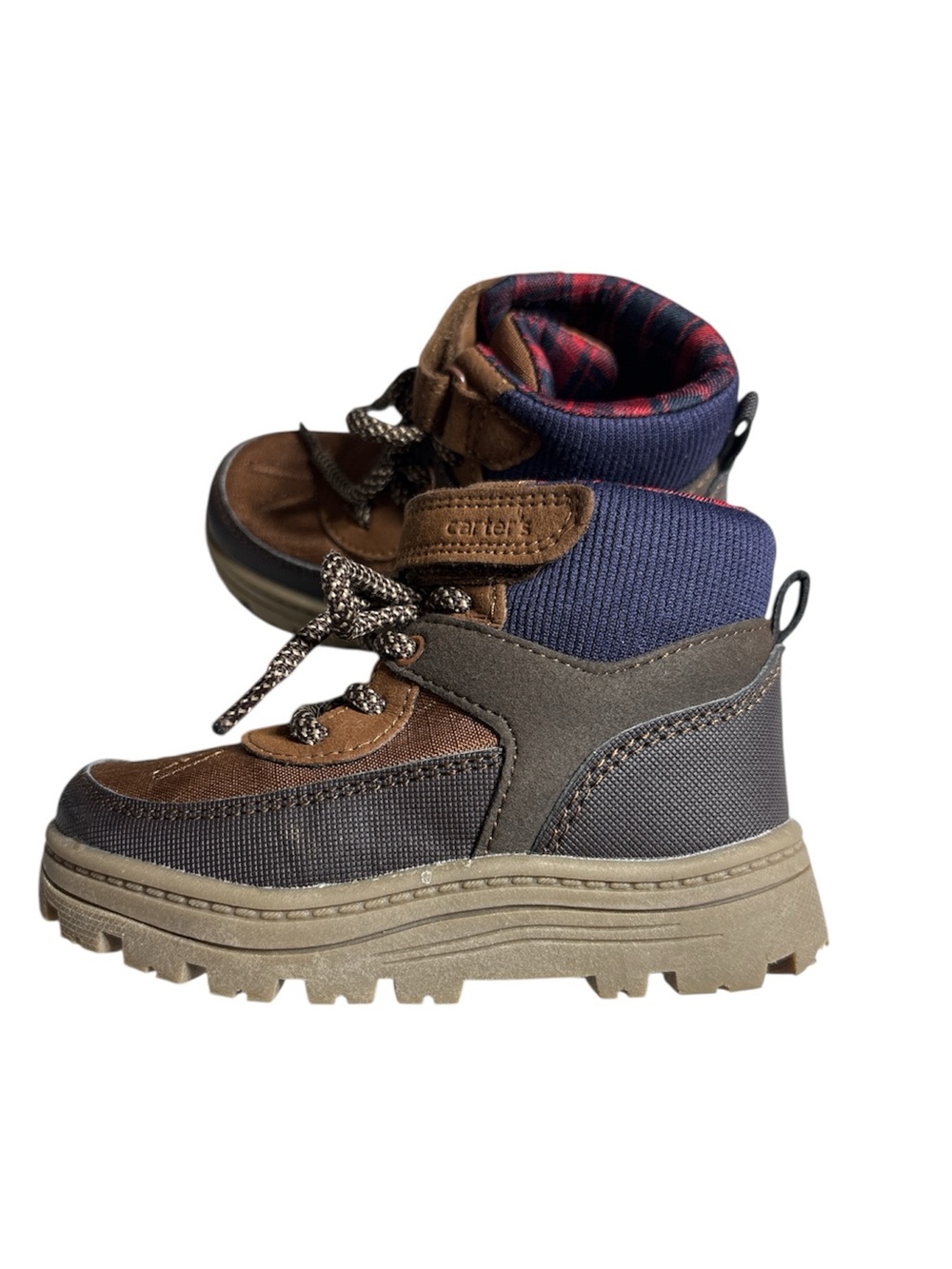 Carter’s high top hiking Cyrus boots in brown size 8